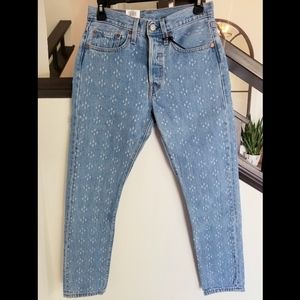 Levi's 501 Skinny Jeans in Snowflake